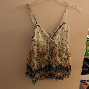 Forever 21 Floral Tank